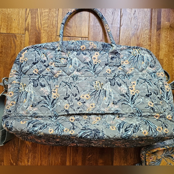 Vera Bradley 4 PIECE SET Rain Forest Toile Travel Bag - Picture 6 of 16